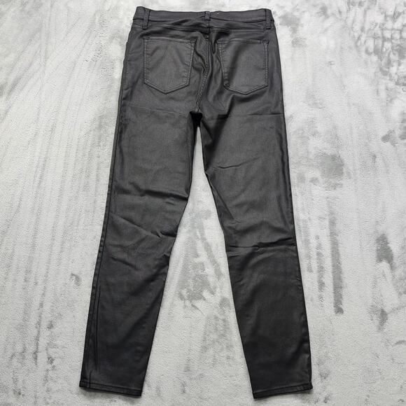 Abercrombie & Fitch Jeans Womens 31/12R Black The Super Skinny Ankle High Rise - Picture 3 of 11